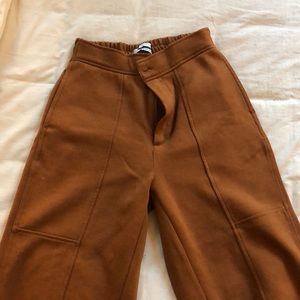 Urban Outfitters Knit Trousers (Terracotta)
